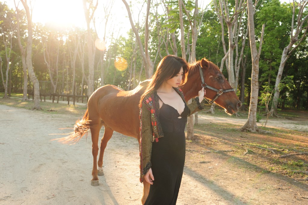 Chelsea at the&nbsp;farm