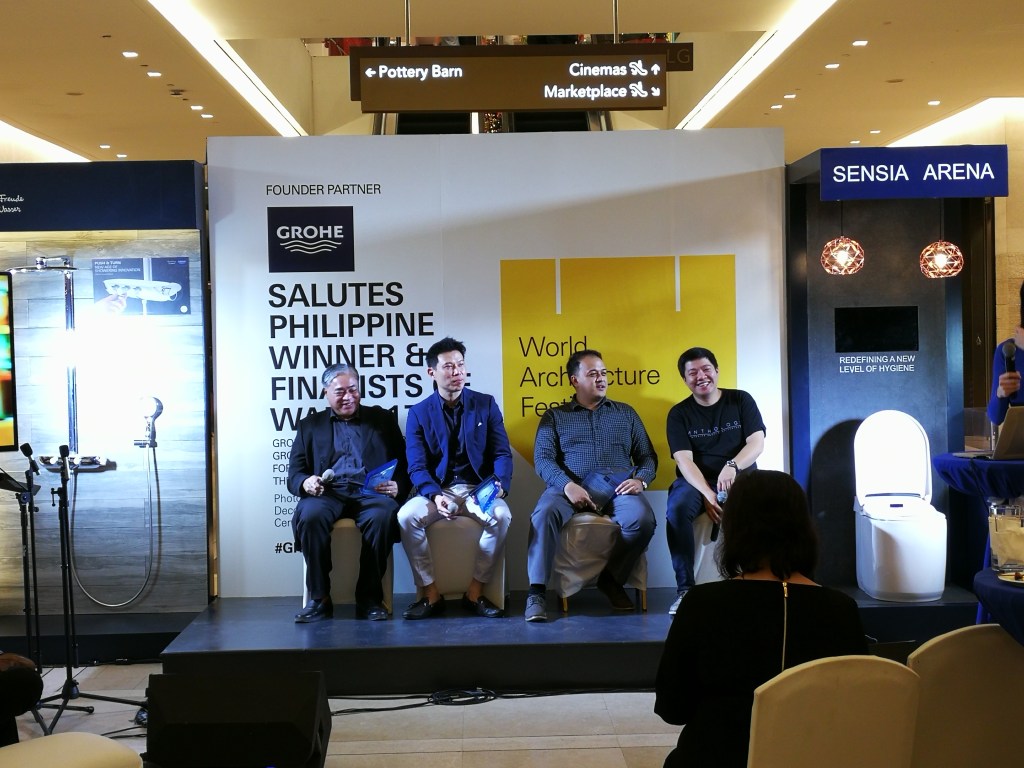 CATCH THE GROHE – WORLD ARCHITECTURE FESTIVAL 2017 WINNER AND FINALISTS EXHIBIT IN CENTRAL SQUARE MALL, BGC , DEC. 18-22,&nbsp;2017